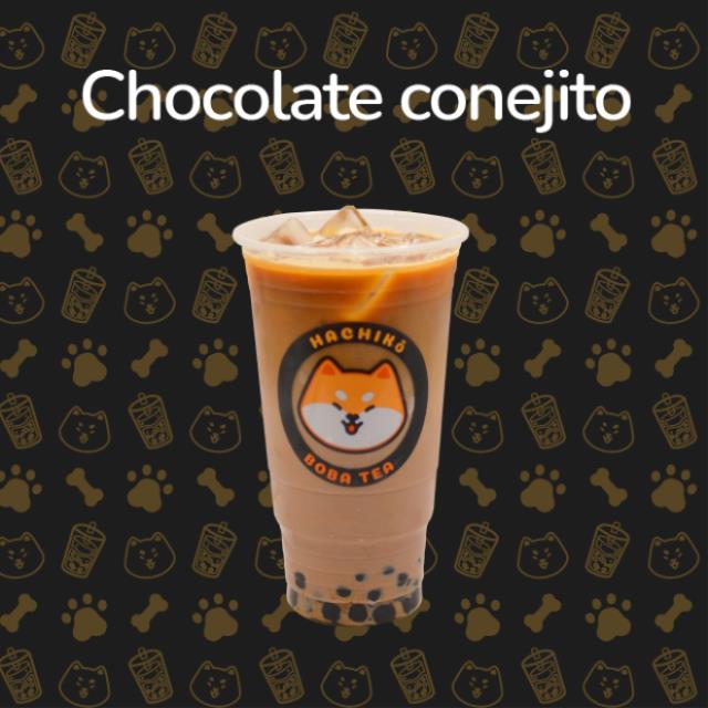 HACHIKOFFEE CHOCOLATE CONEJITO LATTE 32OZ