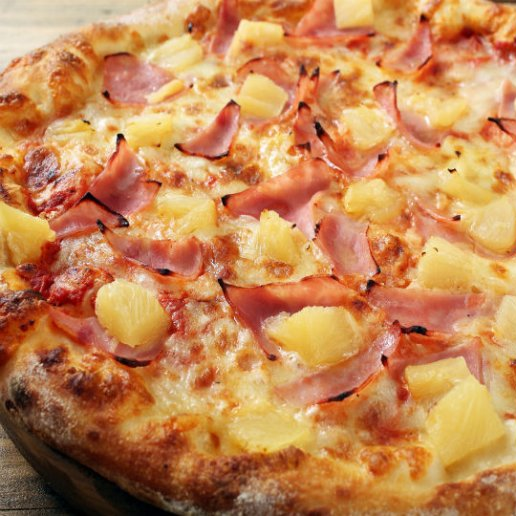 Pizza Hawaiana 30 Cm de Diámetro