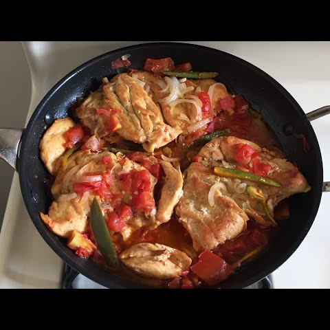 Pechuga de Pollo a la Mexicana