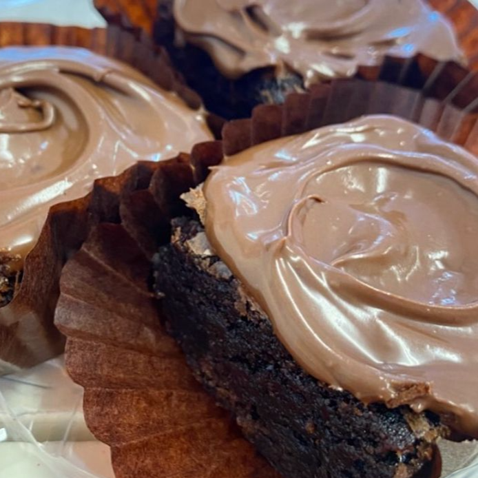 Charola Chica de Brownies NUTELLA