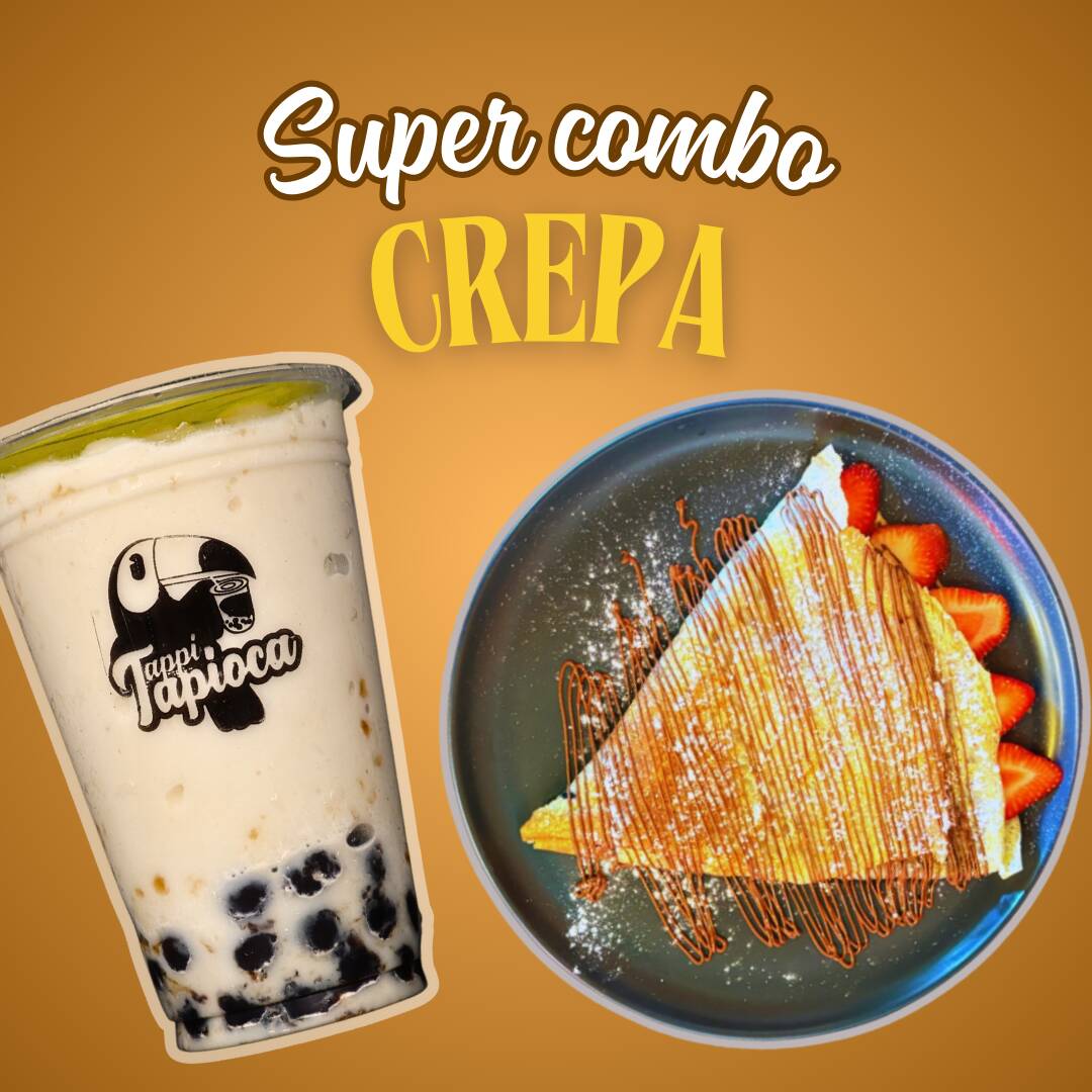 Combo Crepa y Capuchino