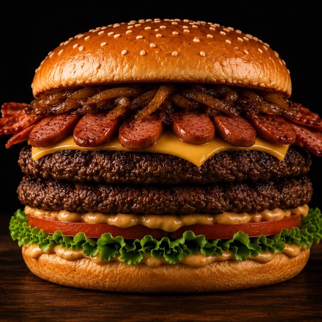 Hamburguesa BBQ Legend