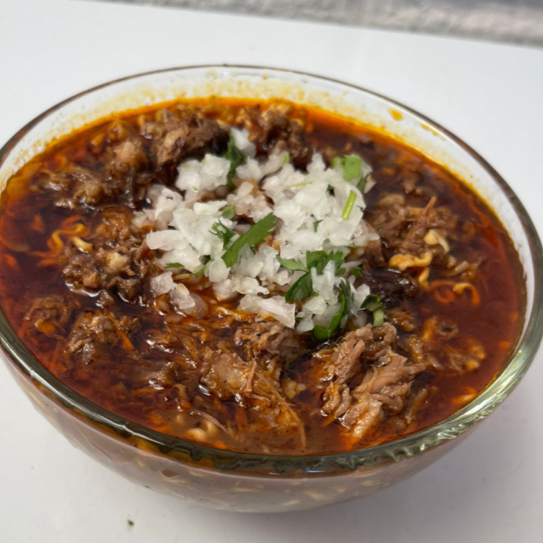 Birriamen Con Carne.