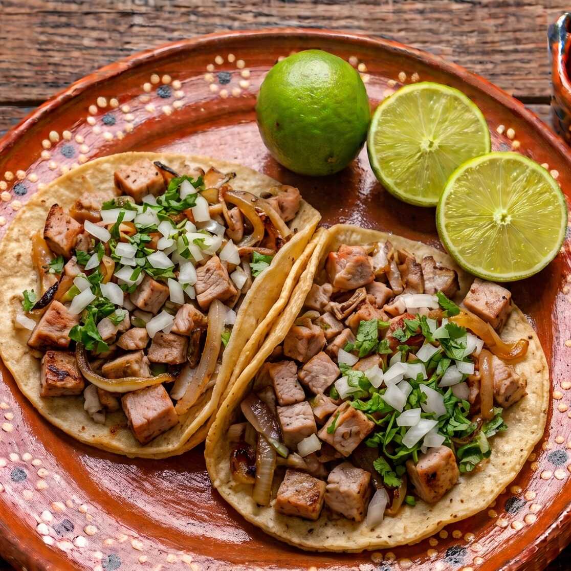 Orden de 2 Tacos de Chuleta