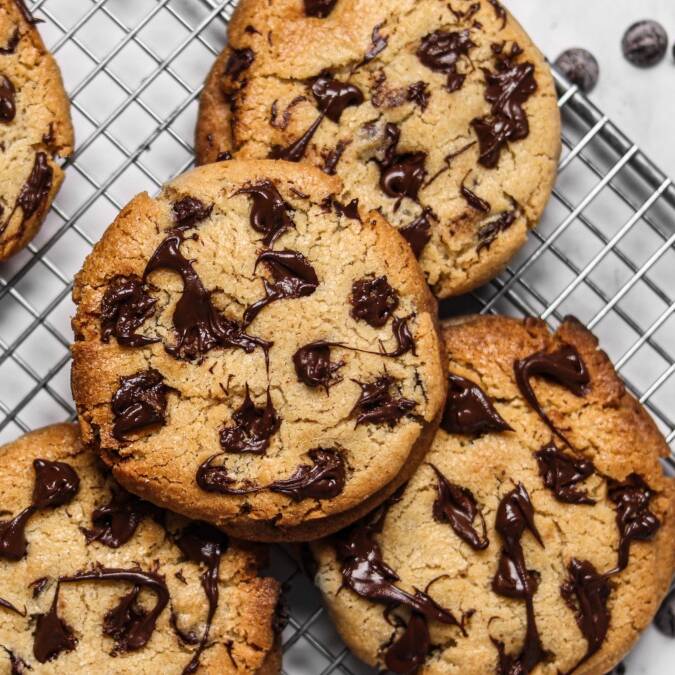 Galleta de chispas de chocolate
