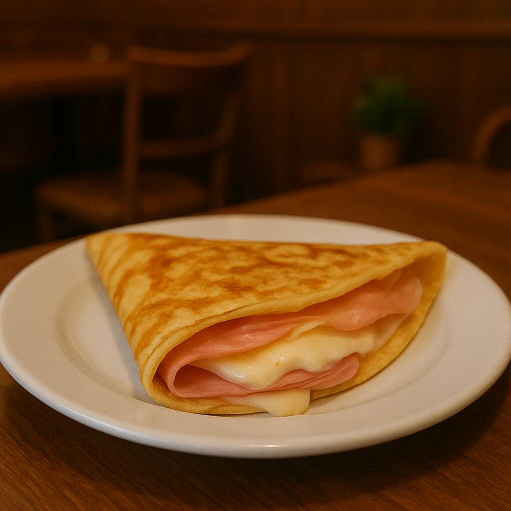 Crepa QUESO PHILADELPHIA Y JAMON