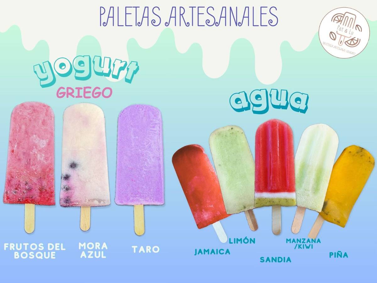 Paletas Artesanales Gourmet Pat Y Lu