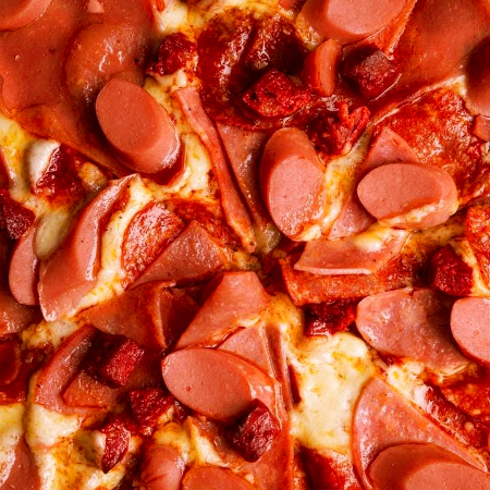 Pizza Grande/Jamon Salchicha