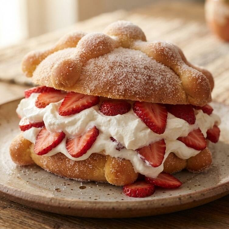 Pan de Muerto Relleno