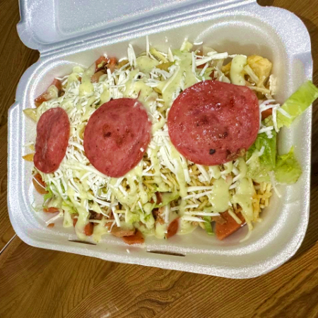 Salchipapa 3 Carnes - Salami