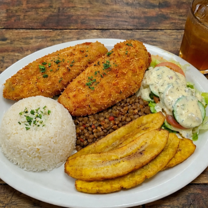 BANDEJA PECHUGA APANADA