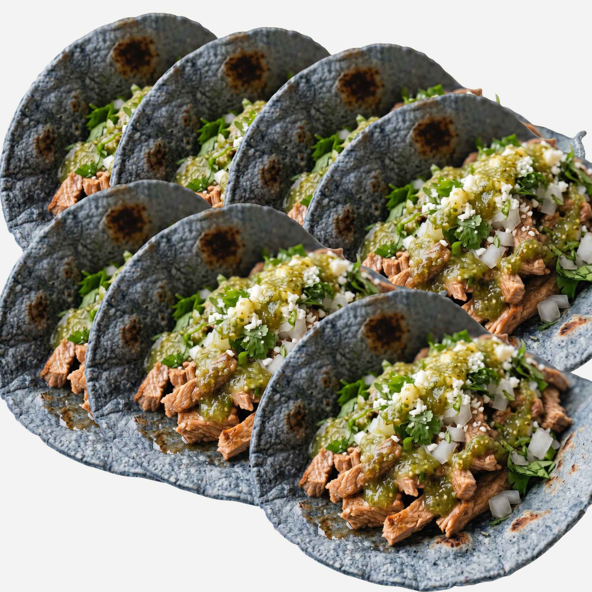 Tacos de Bistec Orden de 10 Tacos