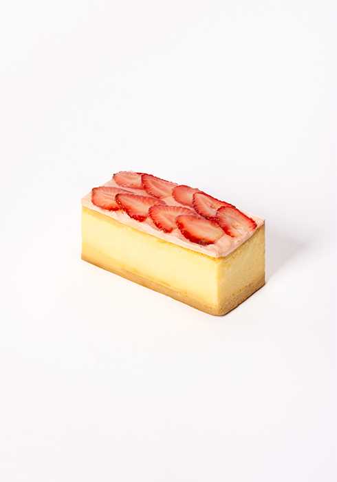 Pay de Queso Con Fresa