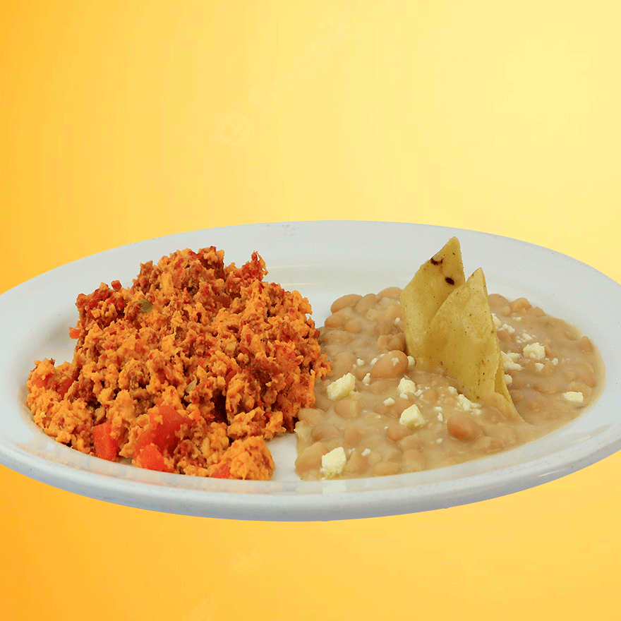Huevos Revueltos con Chorizo & Papas C