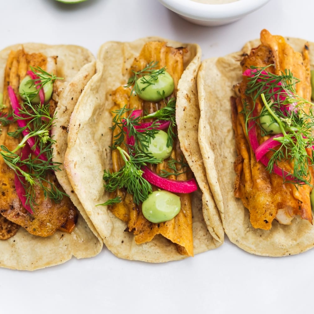 TACOS DE CAMARÓN