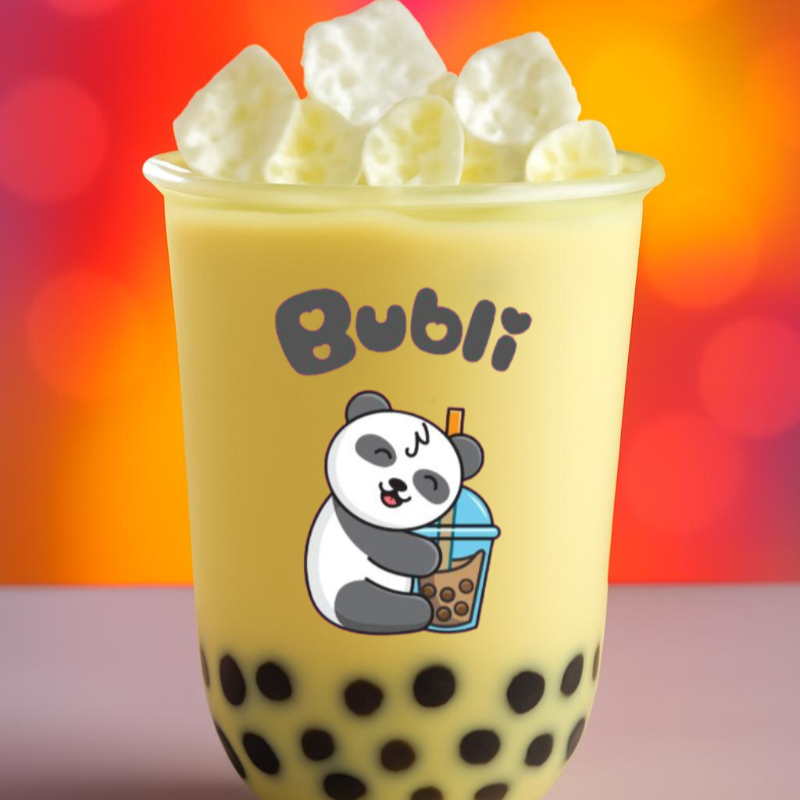 Rompope con Perlas de Tapioca