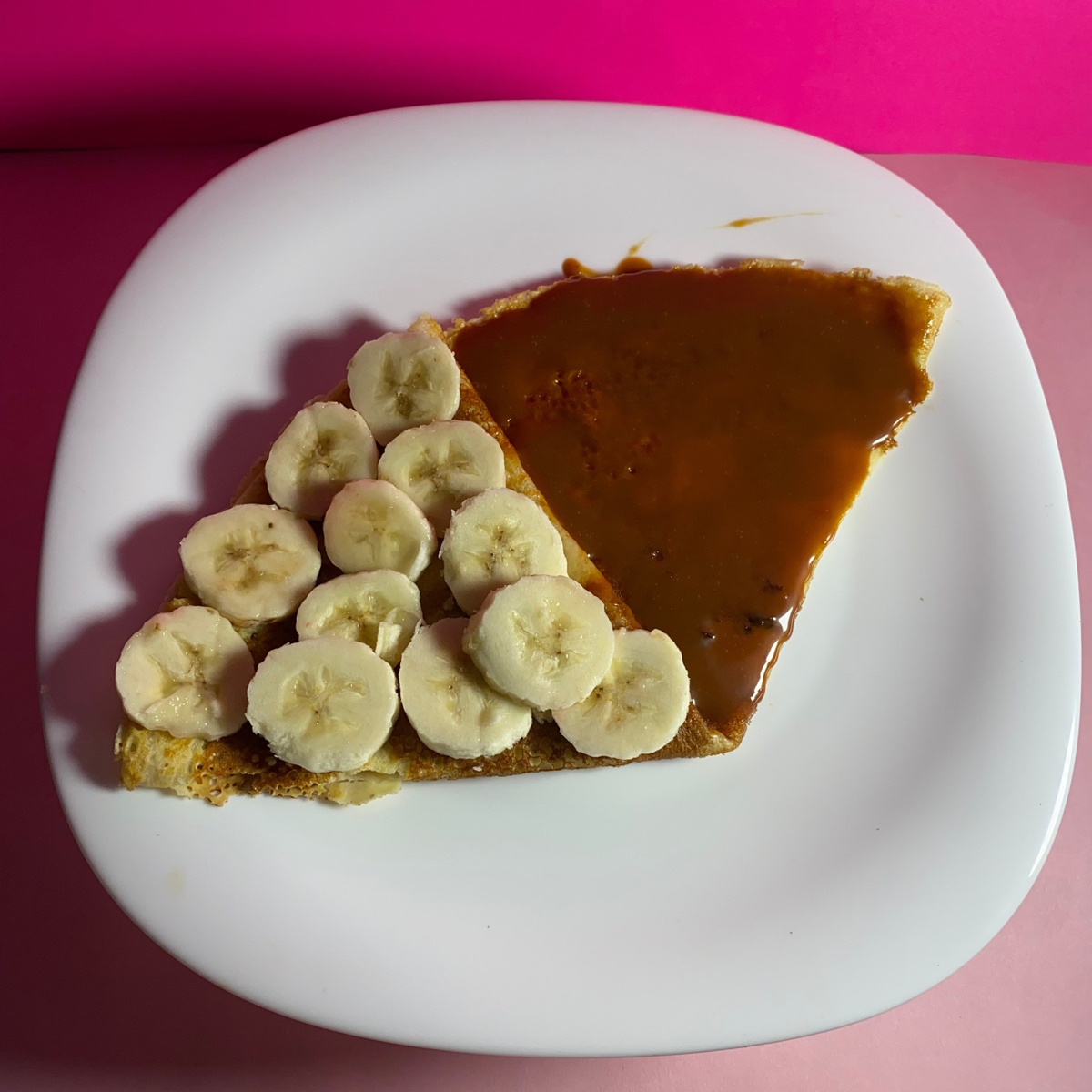 Crepa de Cajeta con Fruta