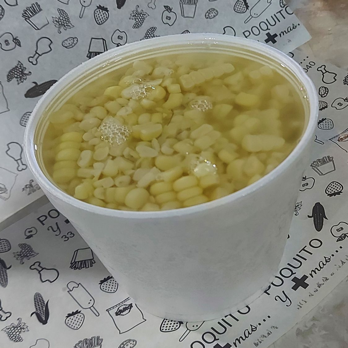 Elote con limon y sal GRANDE