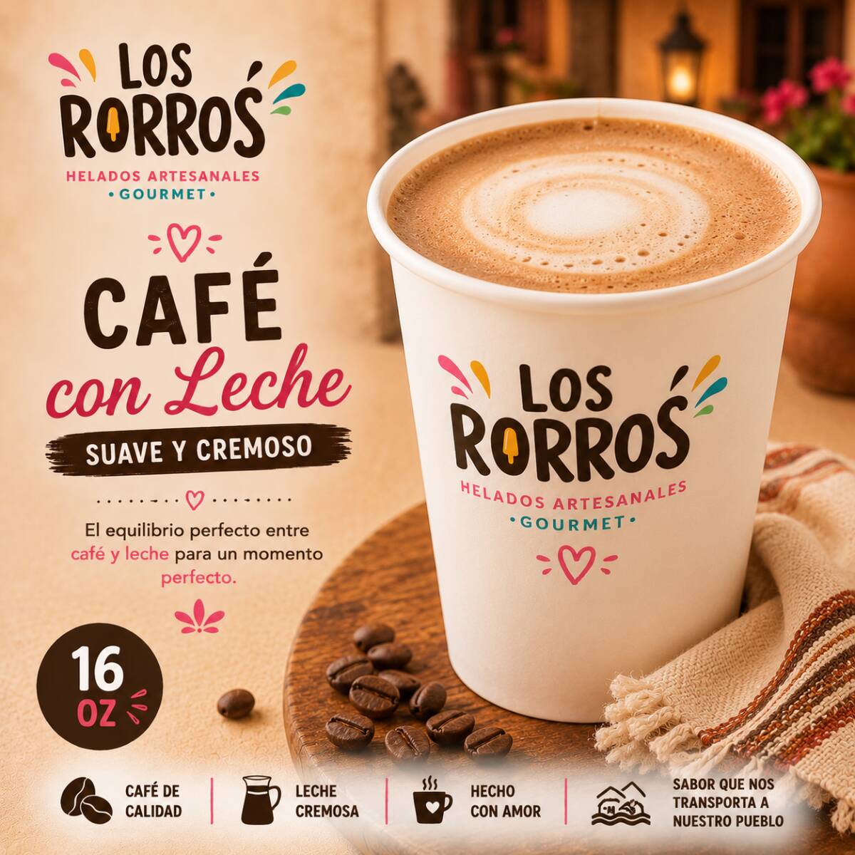 CAFÉ CON LECHE