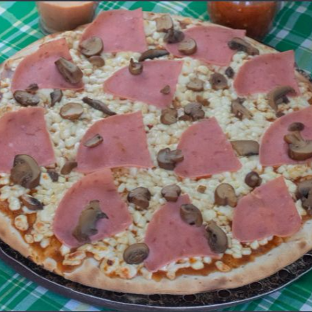 Pizza Familar Jamon Champiñon