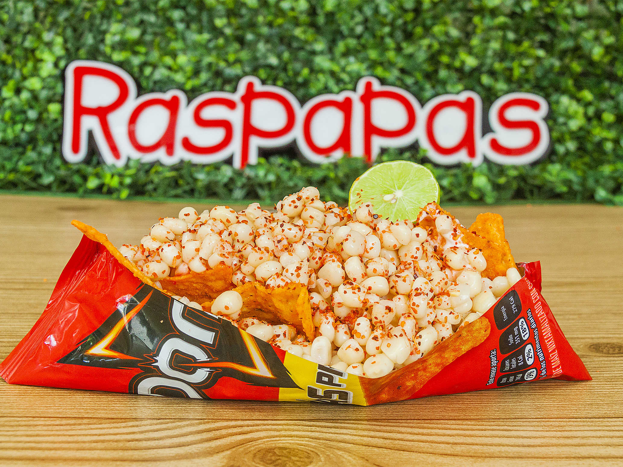 Elotes con Papas
