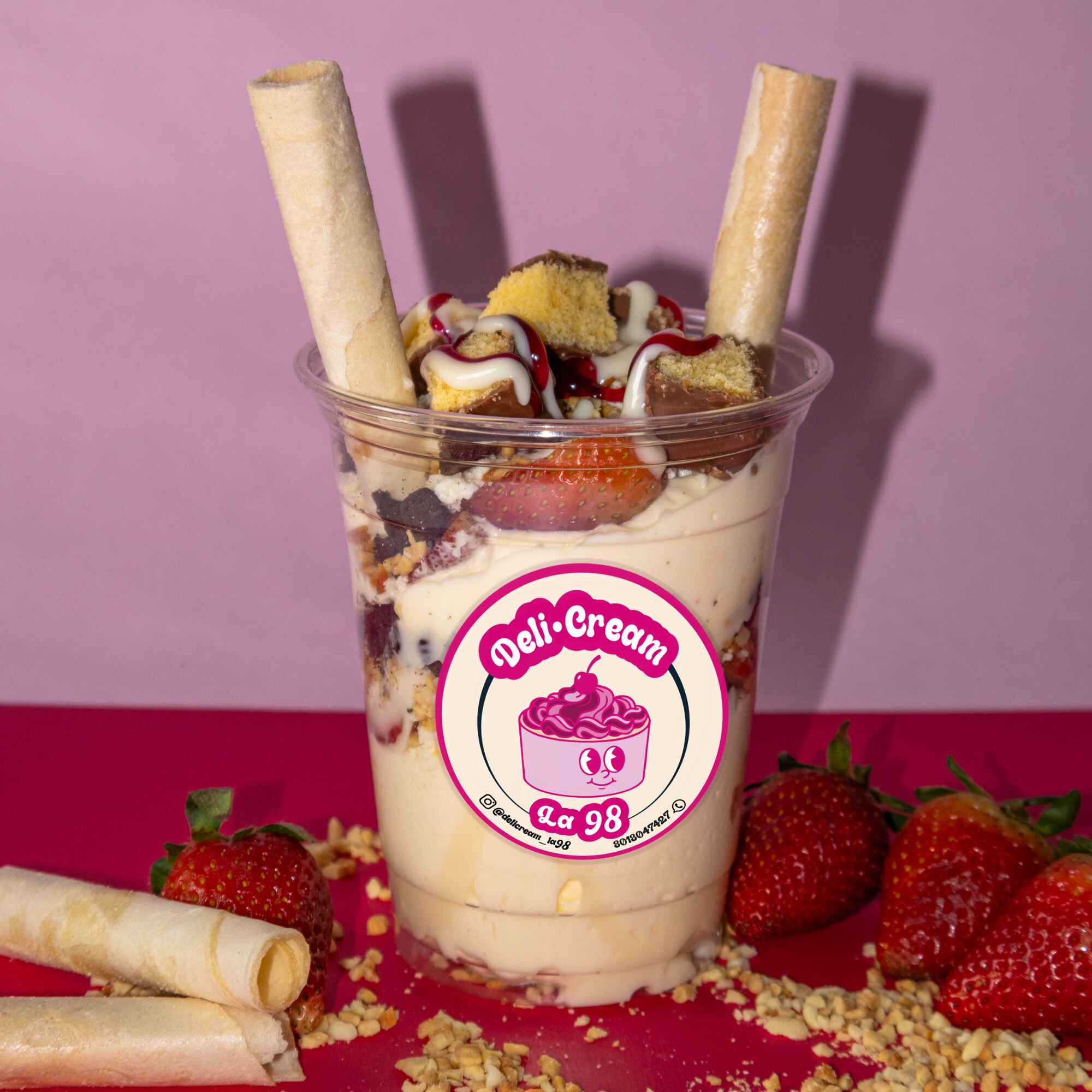 Fresas con Crema 12onz