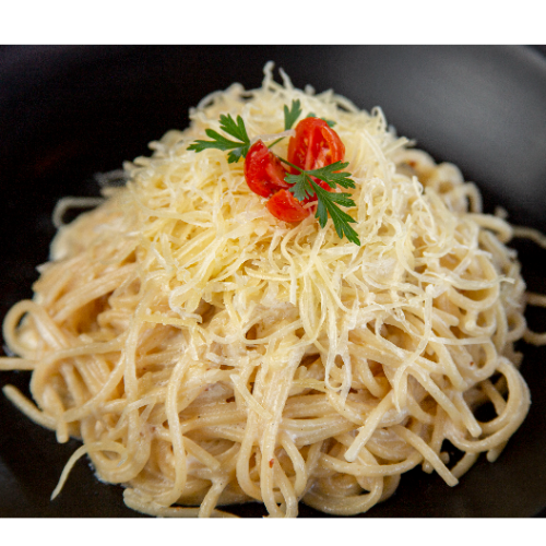 Spaghetti Cuatro Quesos