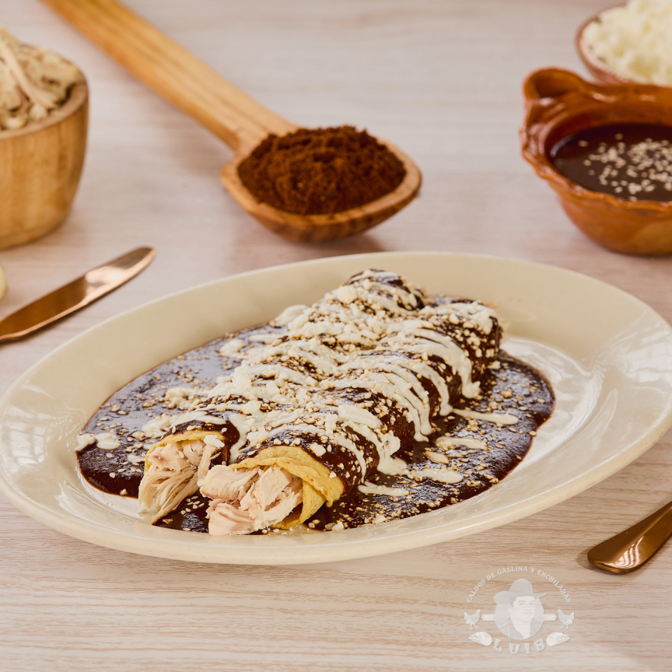 1/2 Orden de Enchiladas