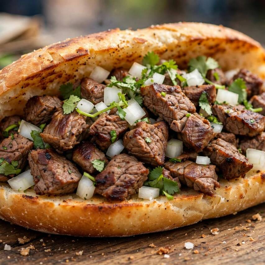 Torta De Carne Asada