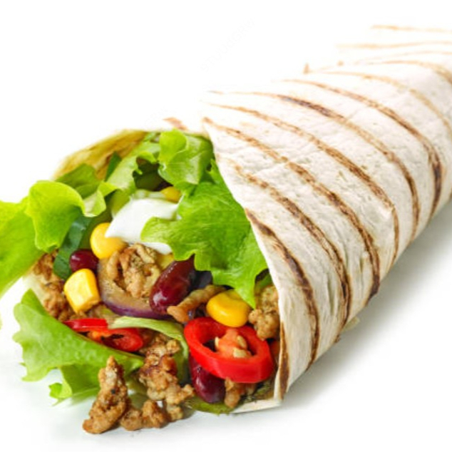 Burrito de Carne Mechada + Papas Fritas