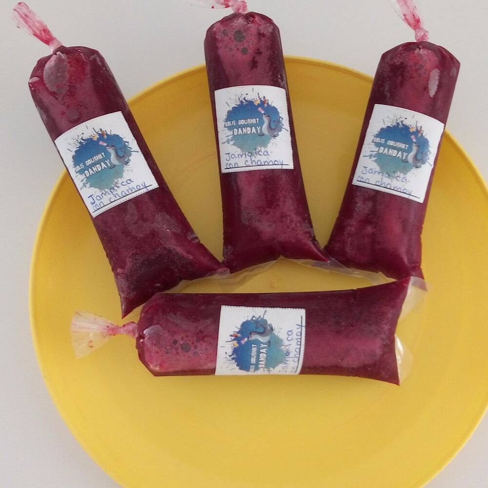 Boli de Jamaica con Chamoy