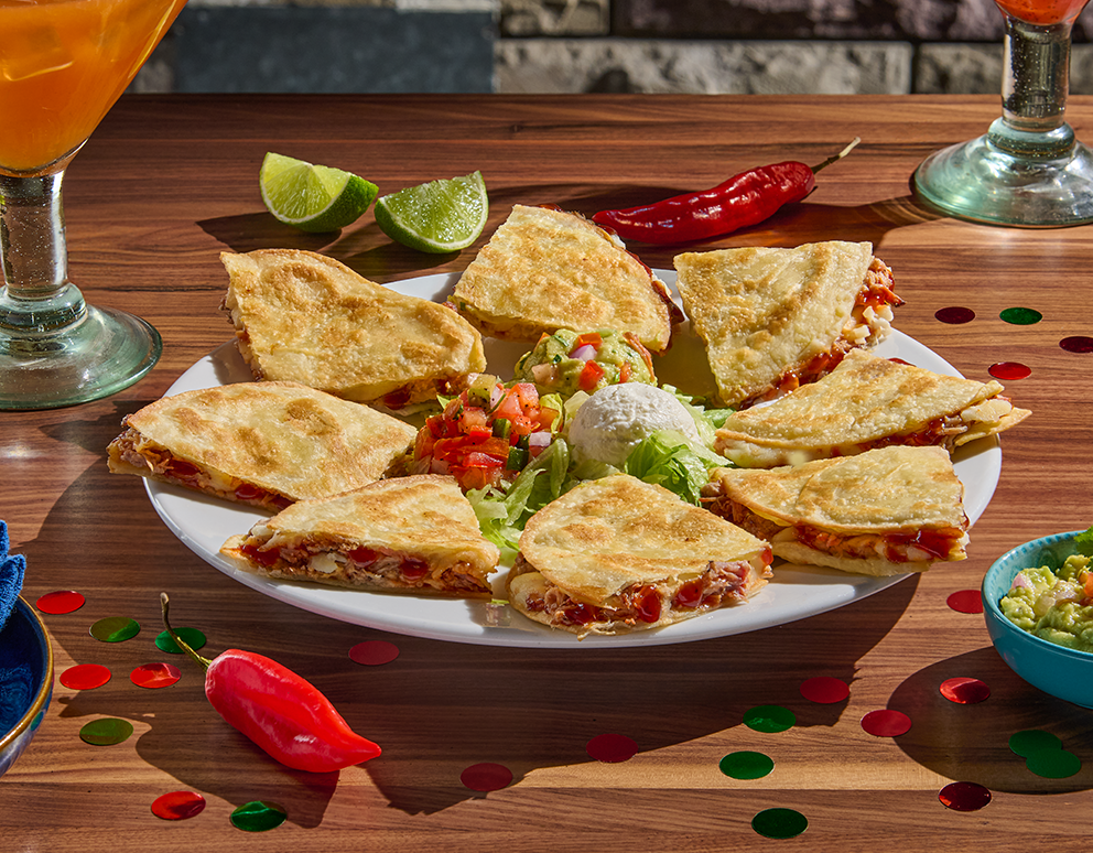 Smokey Pork Quesadillas