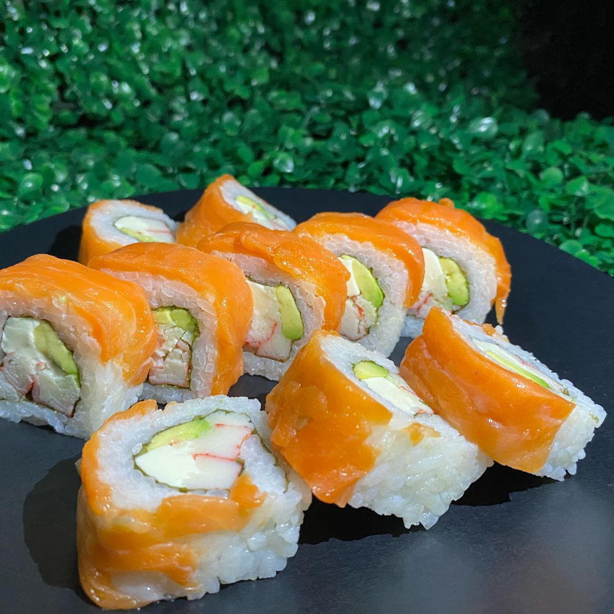 Fried Sake Roll
