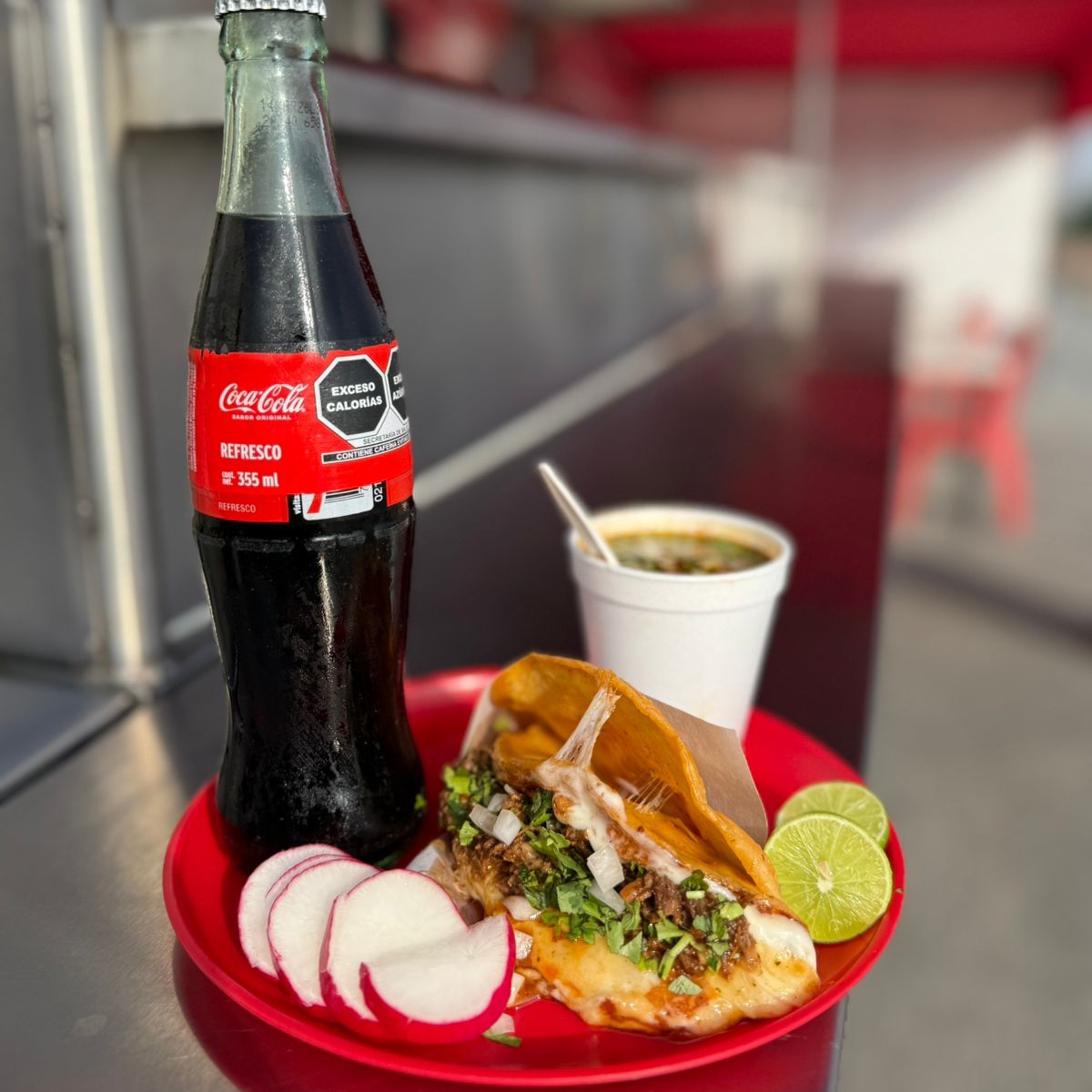 QUESABIRRIA + CONSOME + BEBIDA