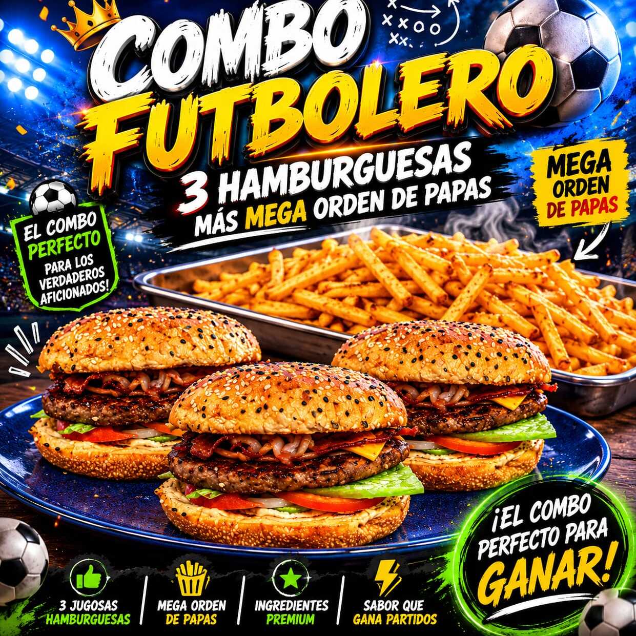 Hamburguesas Futboleras
