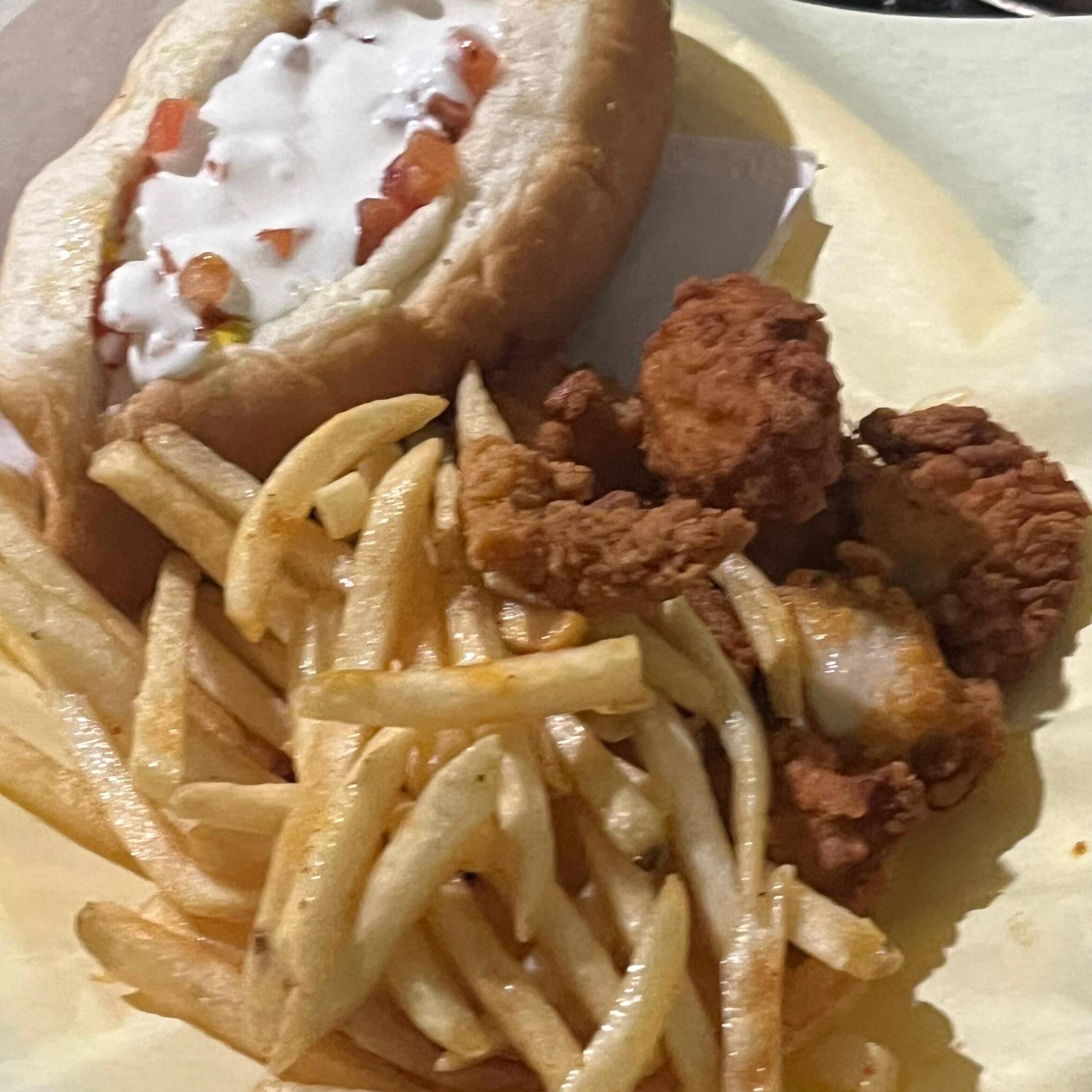 Hot Dog, Boneless y Papas