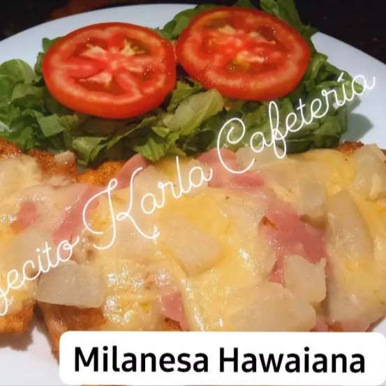 Milanesa Hawaiana Pollo