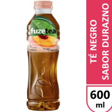 Fuze Tea TE NEGRO Y DURAZNO