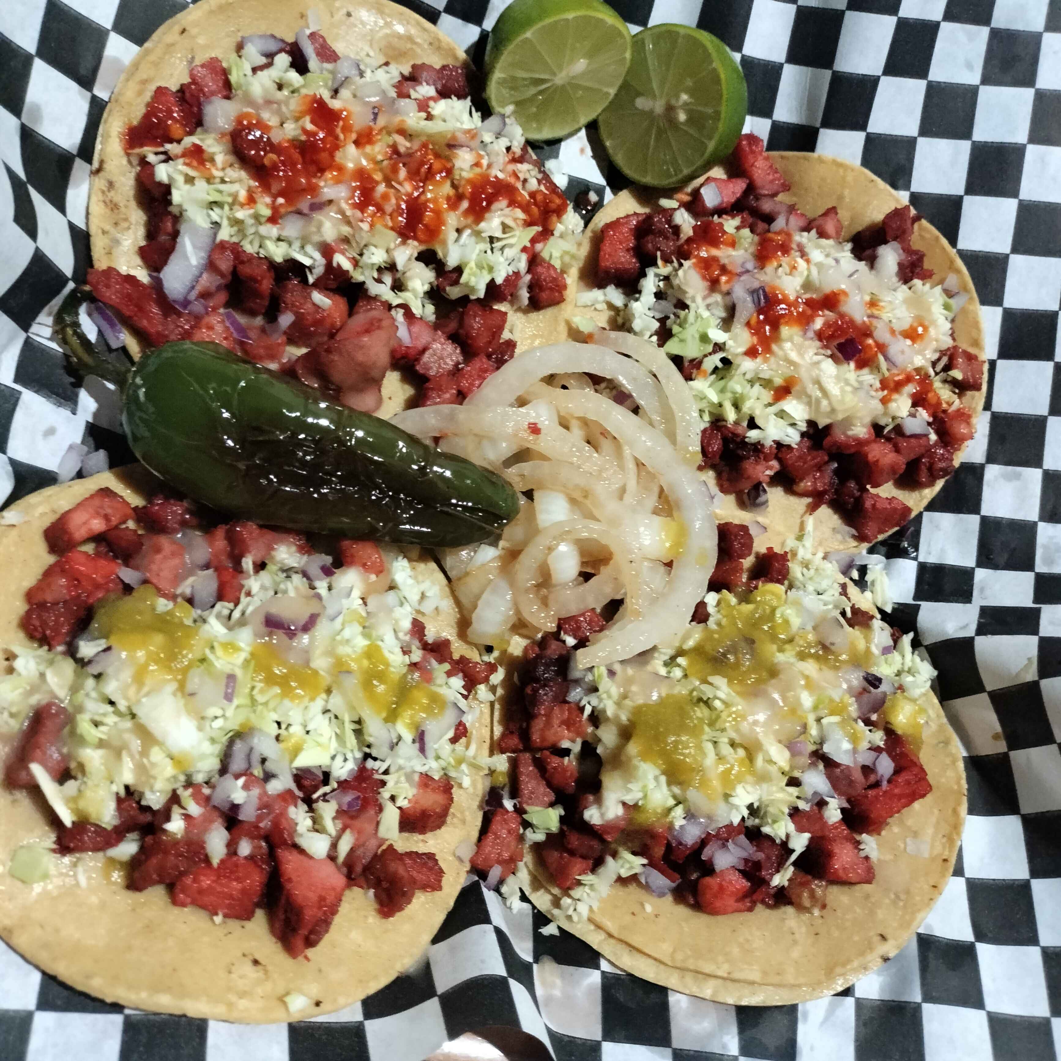 Tacos de Adobada