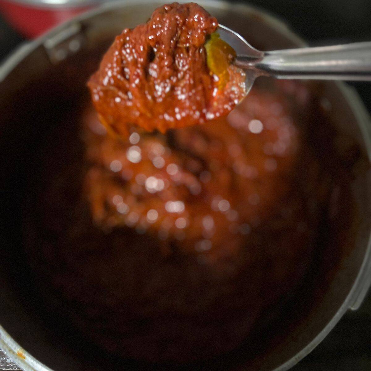 Burrito de Desebrada Roja