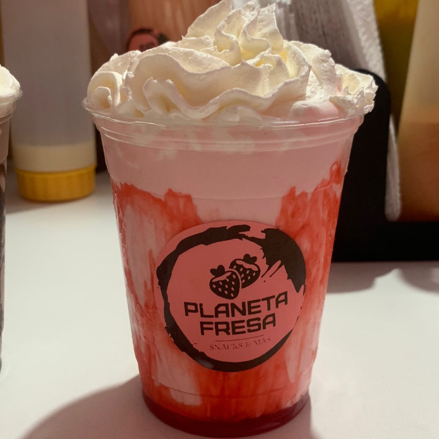 Malteada Fresa