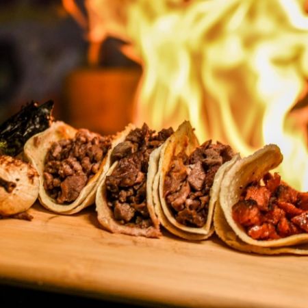 Taco de Maíz Mixto 2 Carnes