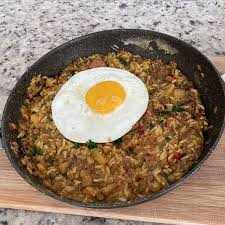 Caldo más Calentado de Lenteja y Bebida