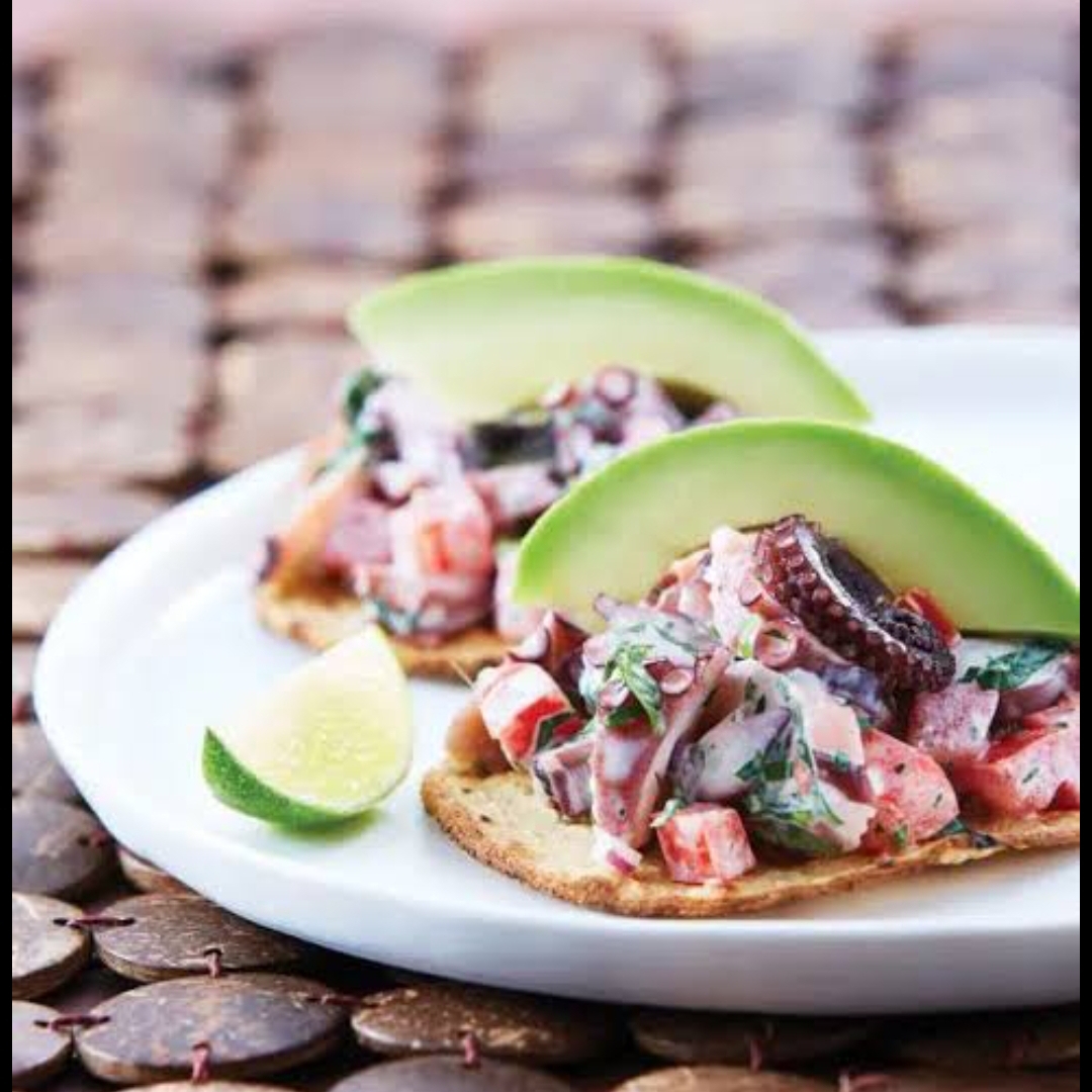 Tostada de Pulpo