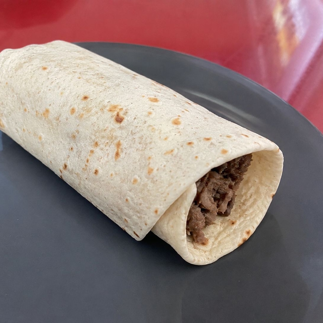 Burrito de Chicharrón Prensado