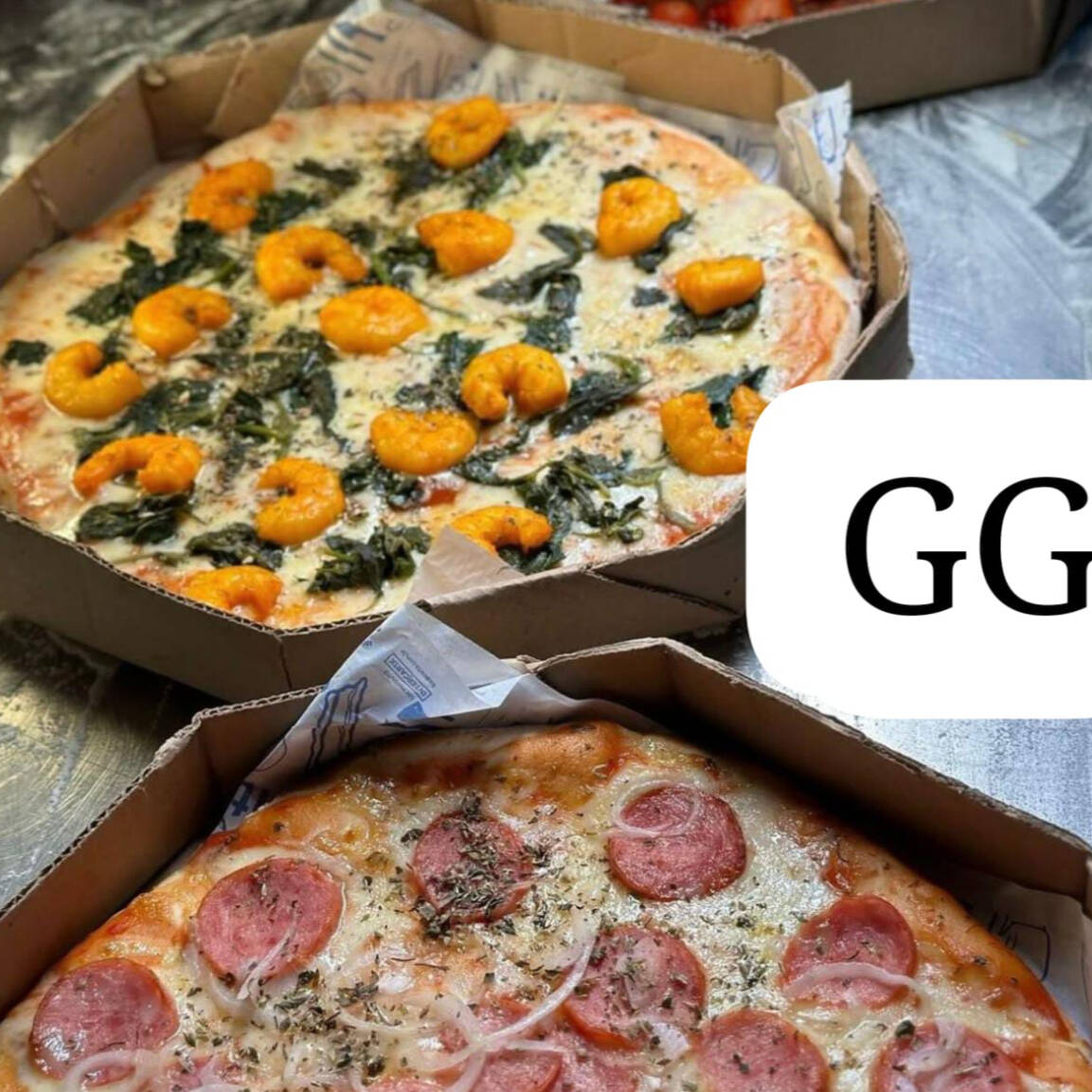 Pizza GG De 12 fatias, até 3 sabores