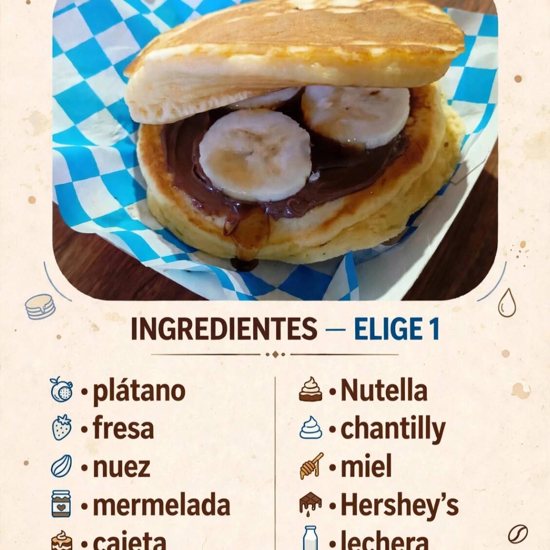 Sándwich de Hot Cake