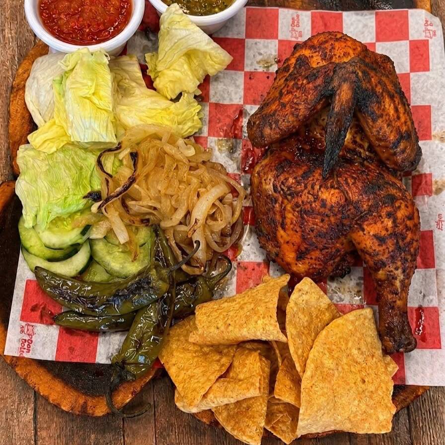 ½ Pollo Rostizado