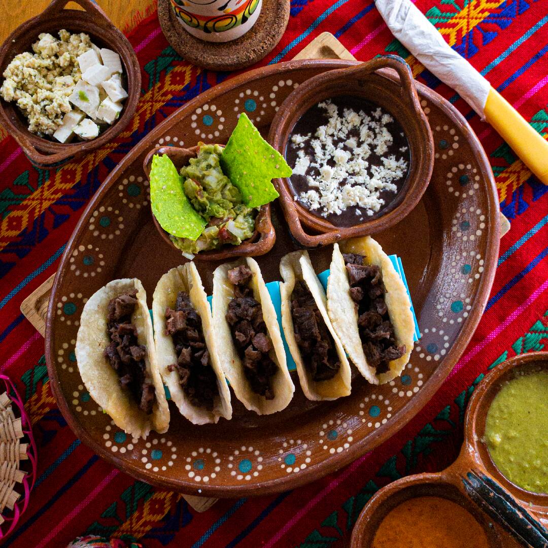 Tacos Huastecos de Arrachera