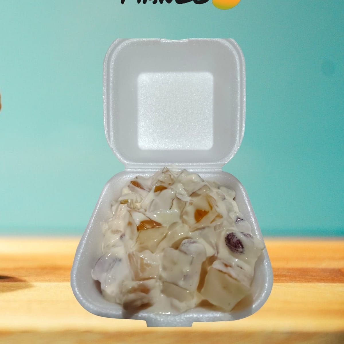 Duraznos con Crema y Gelatina C/ Piña